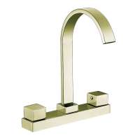 Cupc modern chrome finish  pre rinse  triflow kitchen faucet